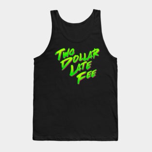 The 2LF “Mason” Neon Green Tee Tank Top